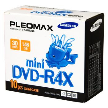 DVD - R 4x .8cm 1.3 Gb/30min Slim