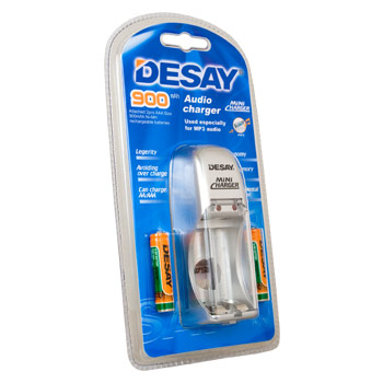 MINI Charger + 2 AAA 900 mAh cell