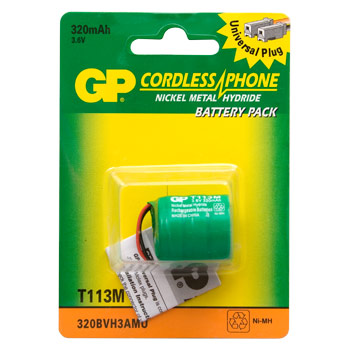 T113M (Ni-MH; 3.6 V 320mAh) (10)