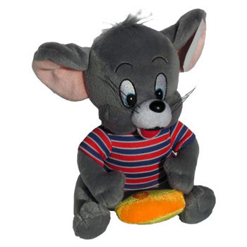 V12621/20 Мышонок с сыром, 20 см, 1х60