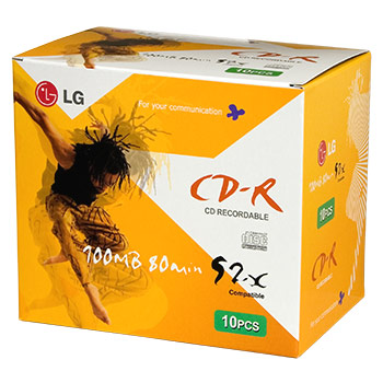 CD-R 80 52x Jewel (10)