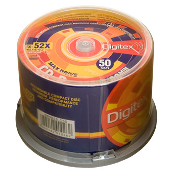 CD-R 80 52x  Cake Box (50)