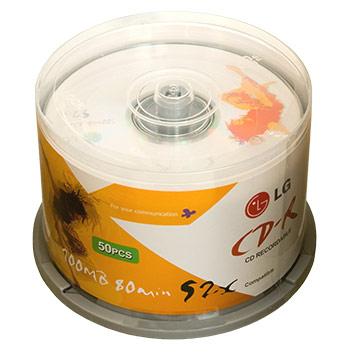 CD-R 80 52x Cake Box (50)