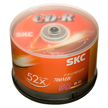 CD-R 80 52x Cake Box 50 (50/400)