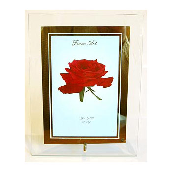 GTMF124 10*15 вертик. плоская с зеркальной окантовкой