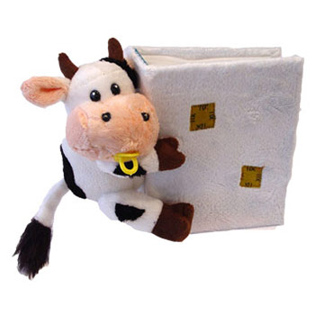 V25309/17 корова, на липучках, 100ф, 10*15