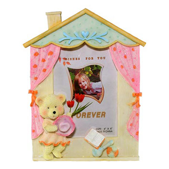 PS46366 керамика, 10x15, мишка, домик, 4 в асс.