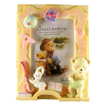 PS46391 керамика, 10x15, мишка и веселые игрушки, 4 в асс.