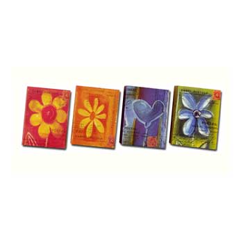 100 фото 10*15  Bright Flowers