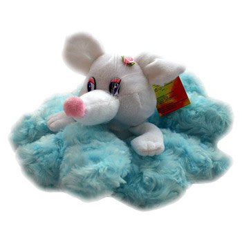 Мышь цветок средн. 2 цв. 20127/25U