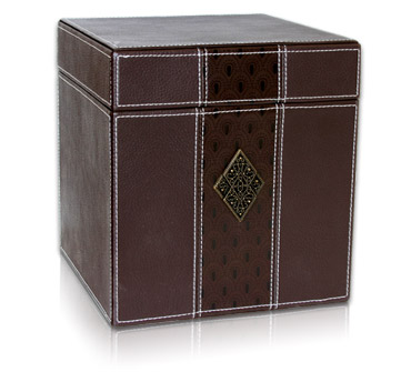 Набор: 3ф/альбома + BOX, натуральная кожа, книжный переплёт 1625.100.46.BB