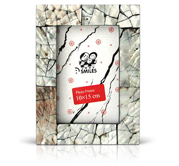 Ф/рамка полирезин с перламутром и лаком PRLF46056