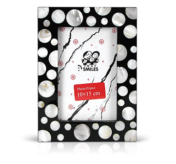 Ф/рамка полирезин с перламутром и лаком PRLF46152