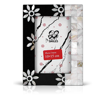 Ф/рамка полирезин с перламутром и лаком PRLF46183