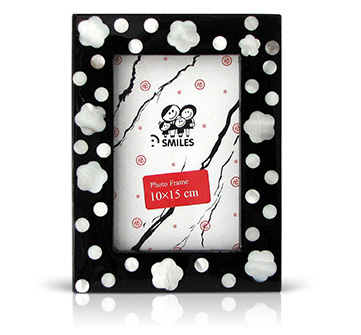 Ф/рамка полирезин с перламутром и лаком PRLF46228