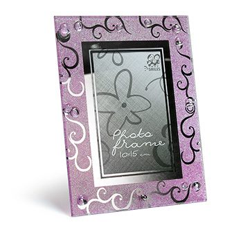 Ф/рамка стеклянная, со стразами GF46S1903