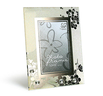 Ф/рамка стеклянная, со стразами GF46S1905