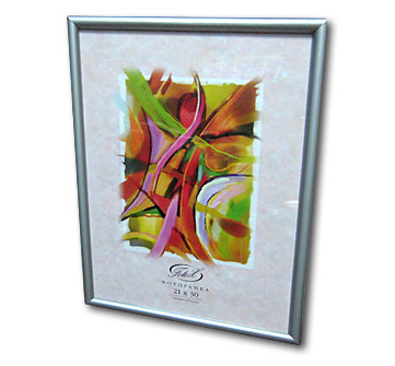 Ф/рамка деревянная, серебро WFSV_21x30