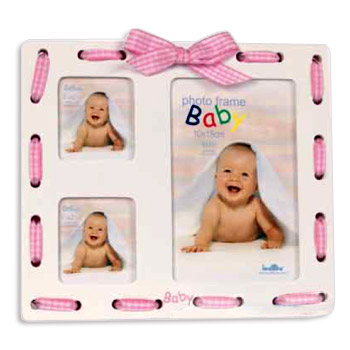 PI9980 Ф/рамка Multi 10*15 6*6х2 Baby Ribbon