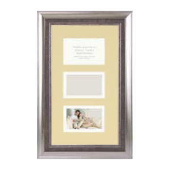 PI8689 Ф/рамка 24*40 Multi Durham Silver