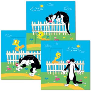 Looney Tunes LT-200 10x15 (BBM46200/2) Sylvester hunting (12/360)
