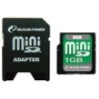  Silicon Power Mini Secure Digital 01 Gb 80X + adapter