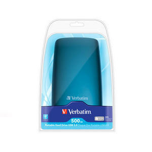       Verbatim HDD 2.5 USB 500Gb 8 mb (5400rpm) blue