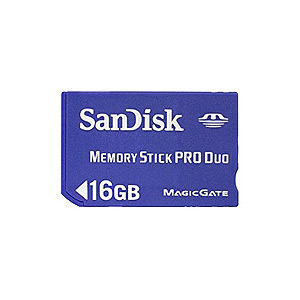       Sandisk Memory Stick DUO Pro 16 Gb
