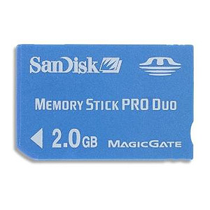       Sandisk Memory Stick DUO Pro 02 Gb