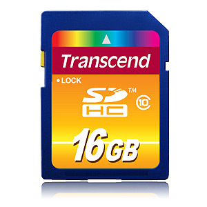       Transcend Secure Digital 16 Gb Class 10 [SDHC]