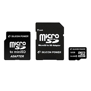       Silicon Power Micro Secure Digital 16 Gb SDHC Class 2 + 2adapt