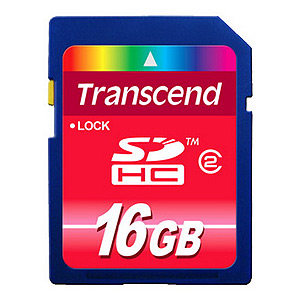       Transcend Secure Digital 16 Gb Class 2 [SDHC]