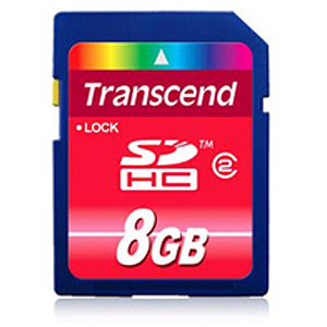       Transcend Secure Digital 08 Gb Class 2 [SDHC]