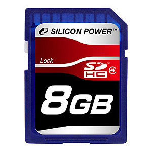       Silicon Power Secure Digital 08 Gb Class 4 [SDHC]