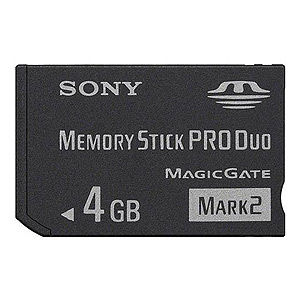       Sony Memory Stick DUO Pro 04 Gb Mark2 (0/10/0)