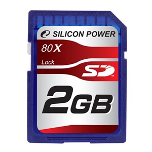       Silicon Power Secure Digital 02 Gb 80X