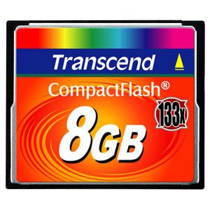       Transcend Compact Flash 08 Gb 133