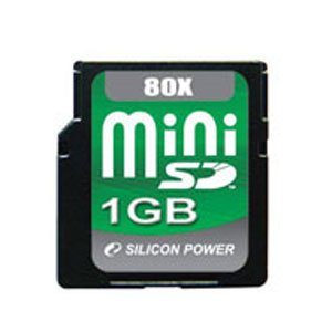       Silicon Power Mini Secure Digital 01 Gb 80X + adapter