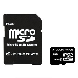       Silicon Power Micro Secure Digital 04 Gb SDHC Class 6 + 2adapt