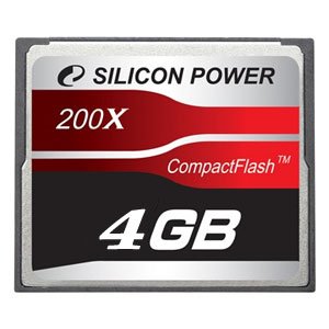       Silicon Power Compact Flash 04 Gb 200