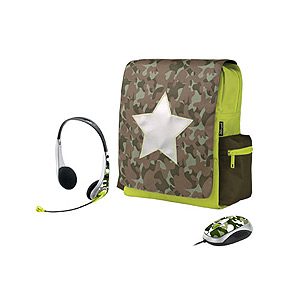      Trust 16886 Trust 12 Combat Netbook Schoolbag with mouse and headset (10/60)
