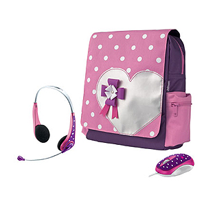      Trust 16890 Trust 12 HeartsNetbookSchoolbag with mouse and headset (10)