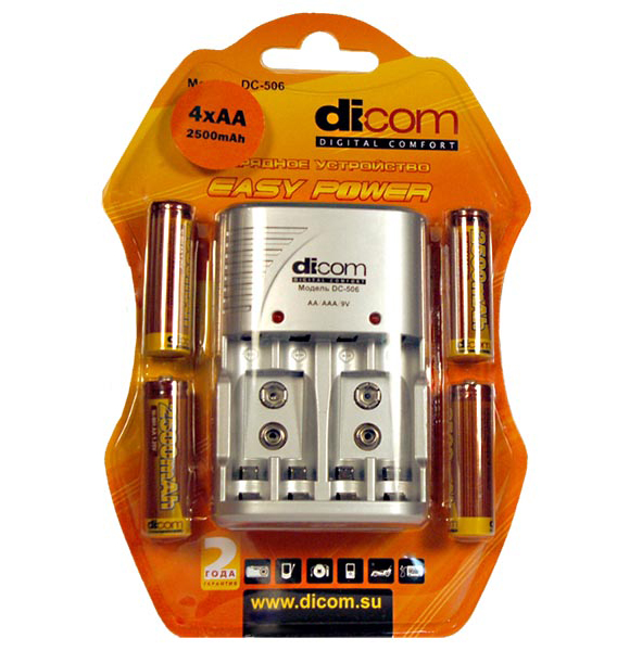       / DICOM  Easy Power DC506 +4 ak. 2500MhA