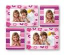      Innova PV01480 /  2x 10*15  2x 7*10 Pink flower and stripes