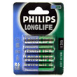       Philips R06 Long Life BL4 (48)