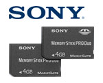 4  - Memory Stick PRO Duo  Sony