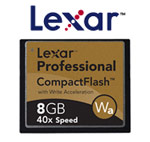 Lexar    Professional CompactFlash  8 