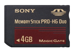 Sony Memory Stick PRO-HG Duo media 