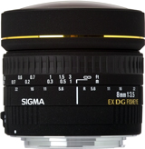  Sigma AF 8  f/3,5 EX DG Circular Fisheye